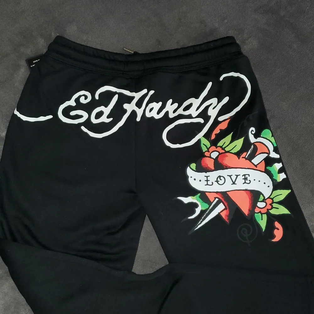 Ed Hardy Love Heart Tatti Inspired Sweatpants - Picture 6 of 6